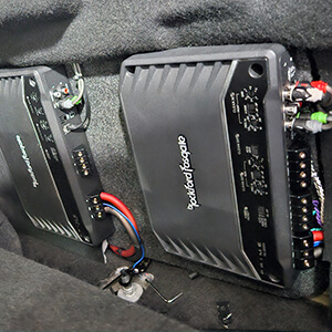 twin amplifier setup